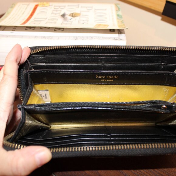 kate spade signature print wallet! - Picture 3 of 3